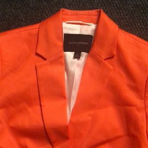 Orange Banana Republic Jacket